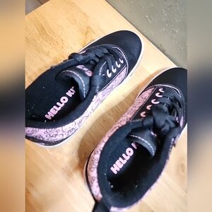 Hello Kitty Black and Pink Sneakers for Kids